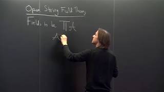 Kevin Costello - String Theory for Mathematicians - Lecture 1