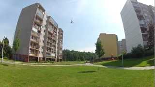 Download Lagu RC helicopter F-45 (F654) first flight + flight with gopro MP3