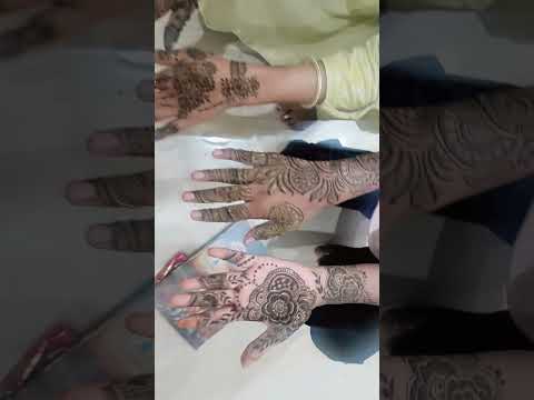 #newvideo #mehndi #designeby#students✨❤️