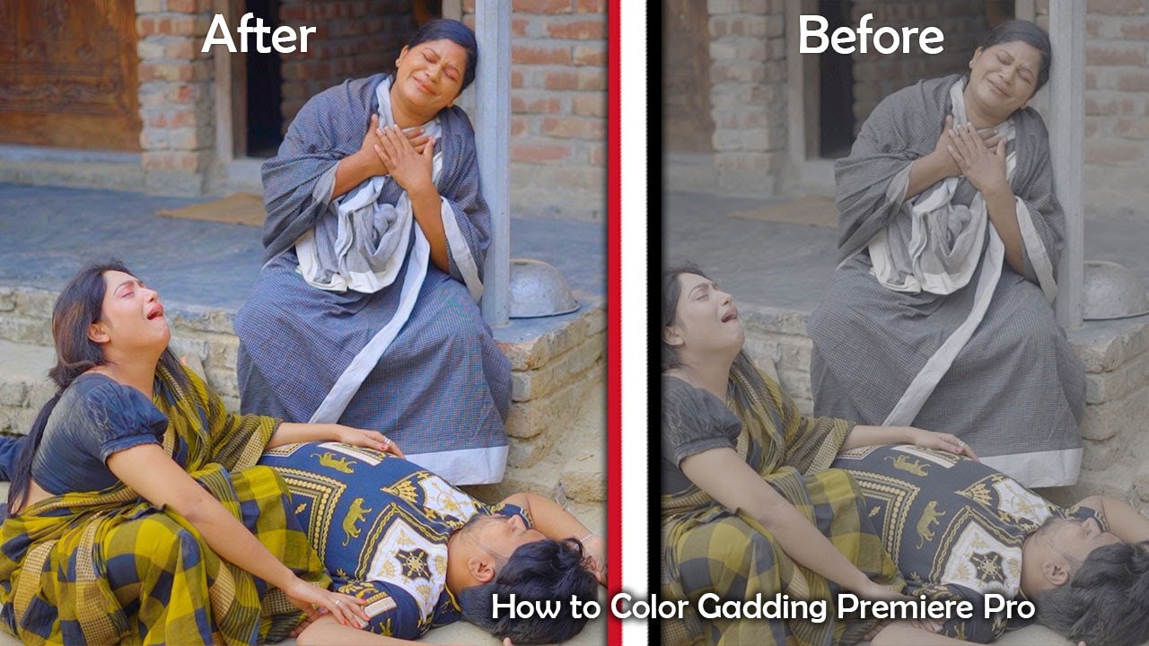 Gadding Wold How To Color Gadding in Adobe Premiere Pro | Bangla New Tutorial | Ep 3 ...