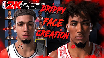 *NEW SEASON 2* TOP 5 DRIPPY & COMP STAGE FACE CREATIONS in NBA 2K26 💯🔥! BEST DRIPPY FACE CREATION
