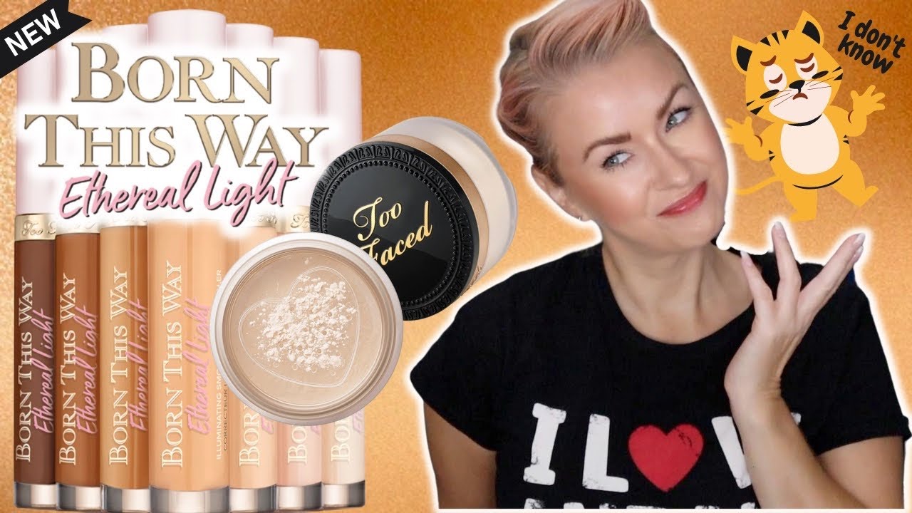 video TOO FACED Born This Way Ethereal Light Concealer