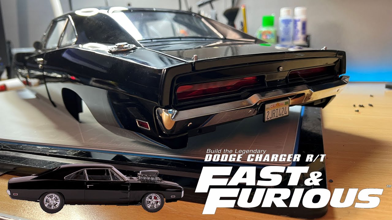 Build the Fast & Furious Dodge Charger R/T Part 99,100,101 & 102 Installing the Boot and