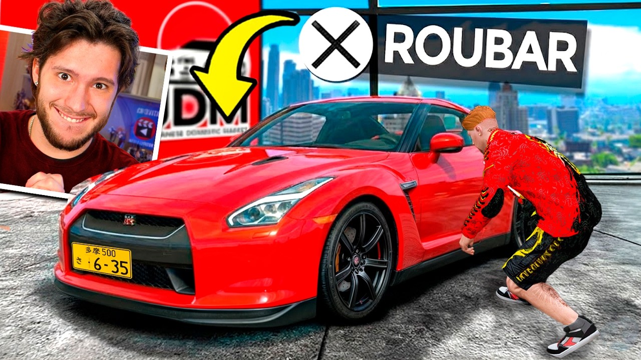 Roubando CARROS de LUXO da CONCESSIONARIA no GTA 5 RP!!