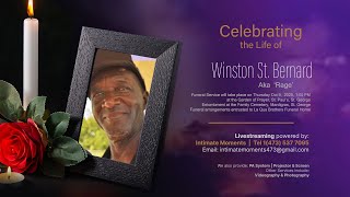 Celebrating The Life Of Winston St Bernard Aka rage