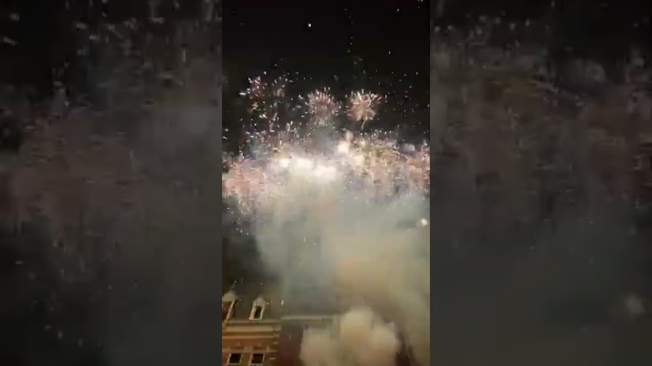 triplex waaier cake vuurwerk