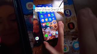 One UI 6 vs One UI 7 #smartphone #android14 #android15 #telcel