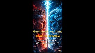 Machiavelli vs Kant:  Power vs Principle