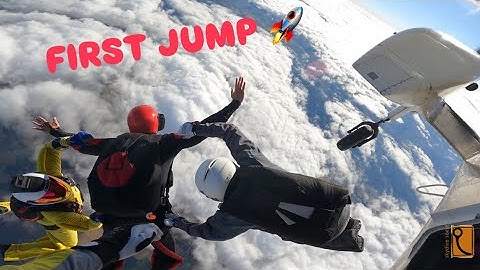 My first AFF Level 1 Skydive Jump Experience 🚀 