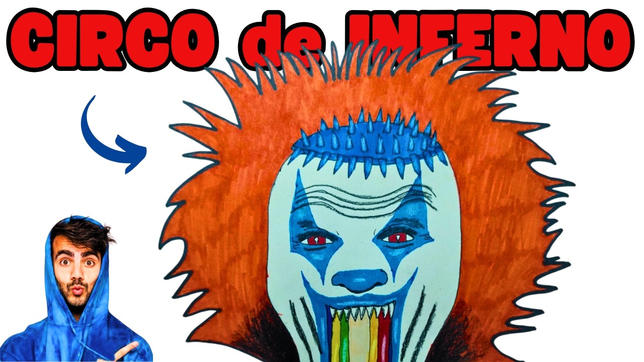 Dibujo la ENTRADA a CIRCO de los PAYASOS (INFERNO) Fede Vigevani
