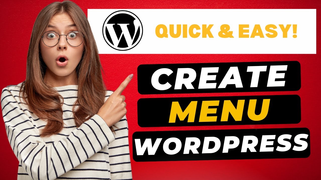 How To Create Menu In WordPress 2026 🔥 - (FAST & Easy!) - YouTube
