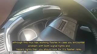 Isuzu MUX Flasher Relay Location