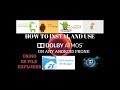 Instal dolby on any android phone using es file explorerall links given in description