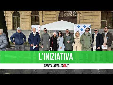 Video Referendum, gazebo per il sì a Giugliano: Separare ruoli magistratura scelta civiltà giuridica