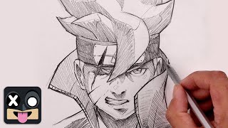 How To Draw Boruto | Sketch Tutorial screenshot 2
