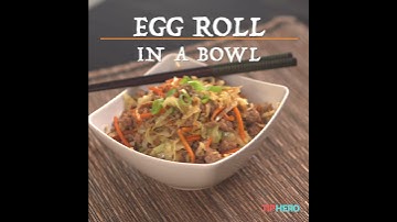 Egg Roll In A Bowl