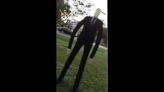 Slender man Halloween decoration - slenderman