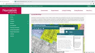 Norristown Interactive Map Tutorial