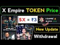 X Empire Token Price Predictions 🥳 xempire airdrop token, x empire new update, xempire token price,x