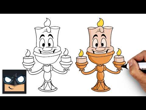How to Draw Lumiere | Beauty and the Beast