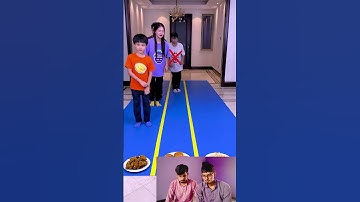 The challenge of drawing in one stroke is too difficult~ #Funny#PartyGameChallenge#FamilyGame