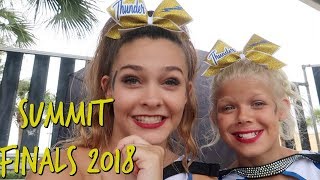 WILL THEY WIN CHEER SUMMIT? MAKING IT TO SUMMIT FINALS! | EMMA AND ELLIE