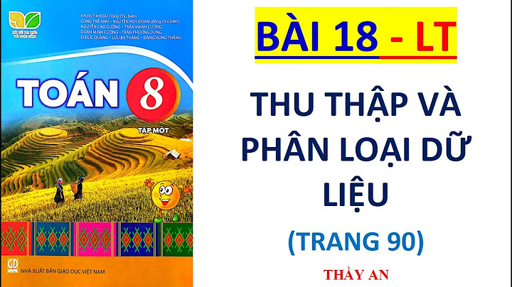 Bài 18 sách giáo khoa toán 8 tập 1 năm 2024