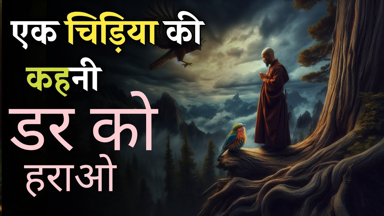 डर को हराने वाली चिड़िया की कहानी | Monk & Bird Motivational Story | Change Your Life Today