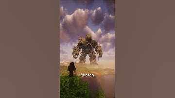 Tree Golem   #minecraft #shaders #graphics #viralvideo #shorts