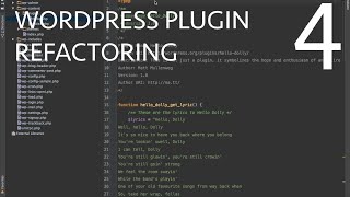 Single responsibility principle in WordPress plugins