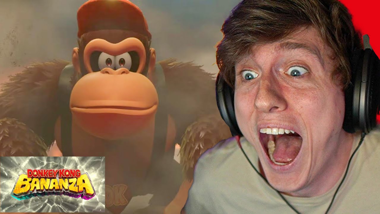 DIE HARD DONKEY KONG FAN REACTS TO DONKEY KONG BANANZA! HE CRIES...