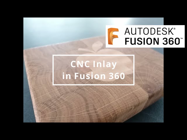 CNC Inlay in Fusion 360 | Autodesk - how to? | V-Carve Inlays | Deutsch class=