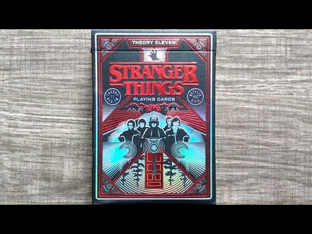 Stranger Things Playing Cards