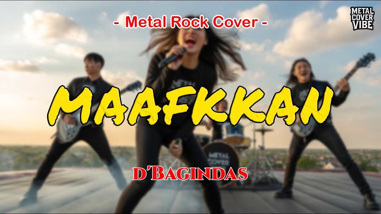 Maafkan - d'Bagindas (Metal Rock Energi Cover) || Full Bass