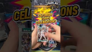 🔥TOPPS BASEBALL CELEBRATION RIP + PLAYER PARLAY! | Julio Rodríguez, Cal Raleigh &amp; Trea Turner Pulls