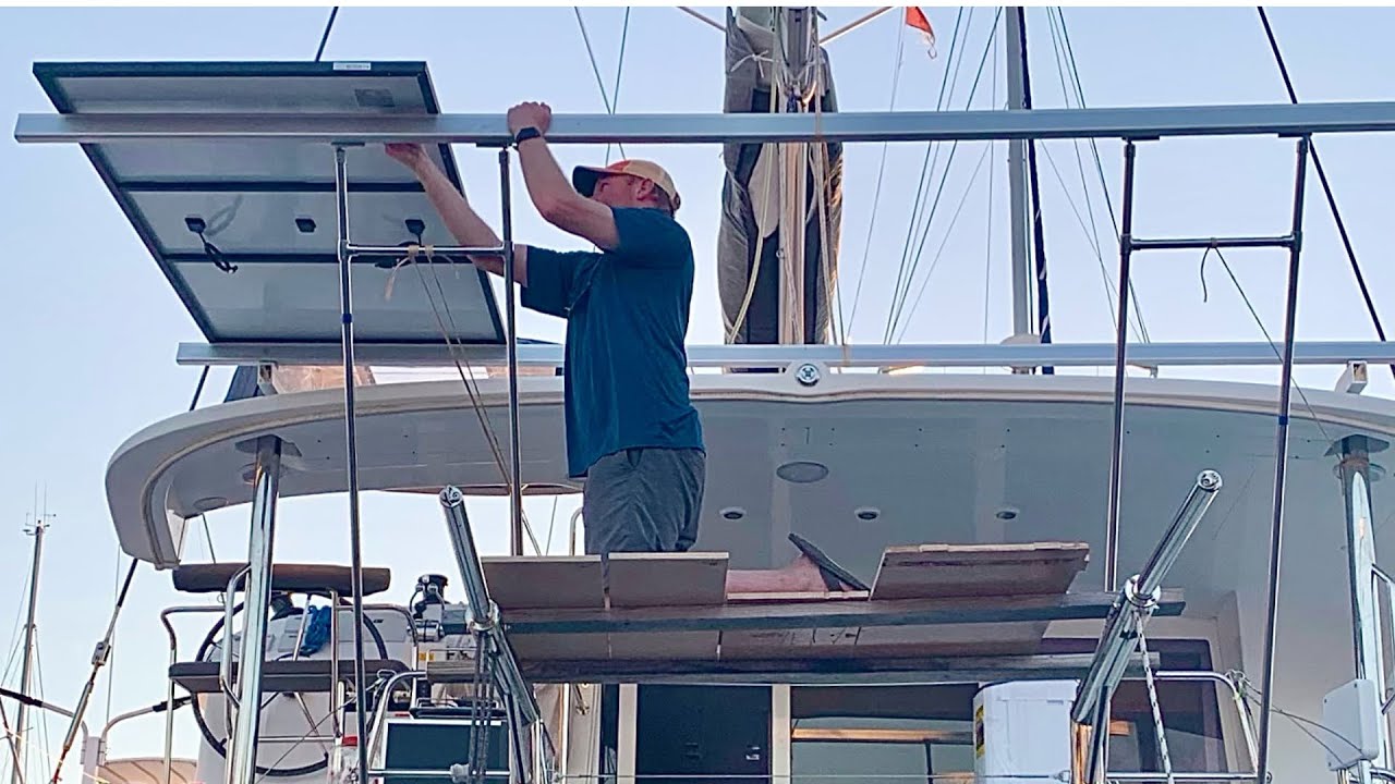 🎥 Ep. 10  Converting Our Bareboat Catamaran into a Full Time Cruiser for our Family of 6