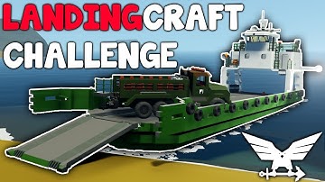 This Landing Craft is Awesome! -  Landing Craft Challenge  - Stormworks: Build and Rescue - Part 6