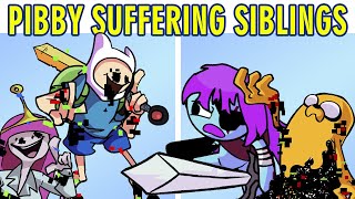 Friday Night Funkin Vs Pibby Apocalypse Suffering Siblings Charted X Corrupted Glitch Fnf Hard