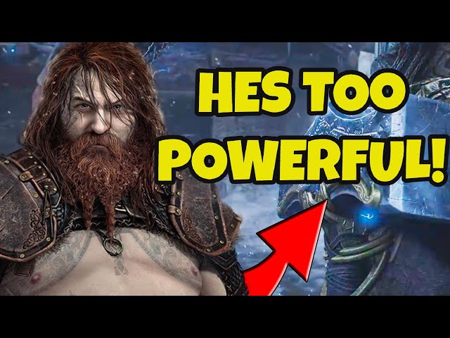 Thor's Power in God of War Ragnarok! How strong is he 