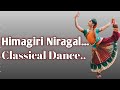 Himagiri niragal song  classical dance  by sreeganga  thandavam movie  malayalam