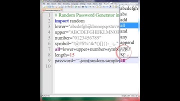 Random Password Generator in Python Programming | SM | Python Code is Easy | #shorts
