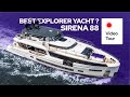 Best explorer yacht under 100ft  sirena 88  yacht tour