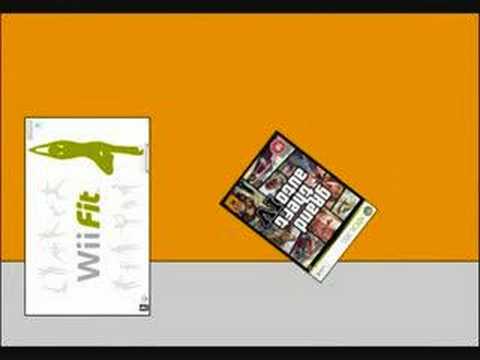 Video: Grafy: GTA IV A Wii Fit Nezastavitelné