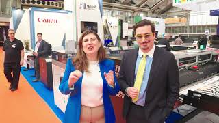 Fespa 2024 Neolt Factory Jumbo to cut online with Canon Colorado