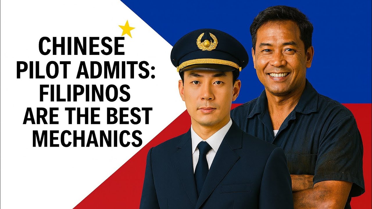 Chinese Pilot Admits —  “Filipino Mechanics Are the Best in the World