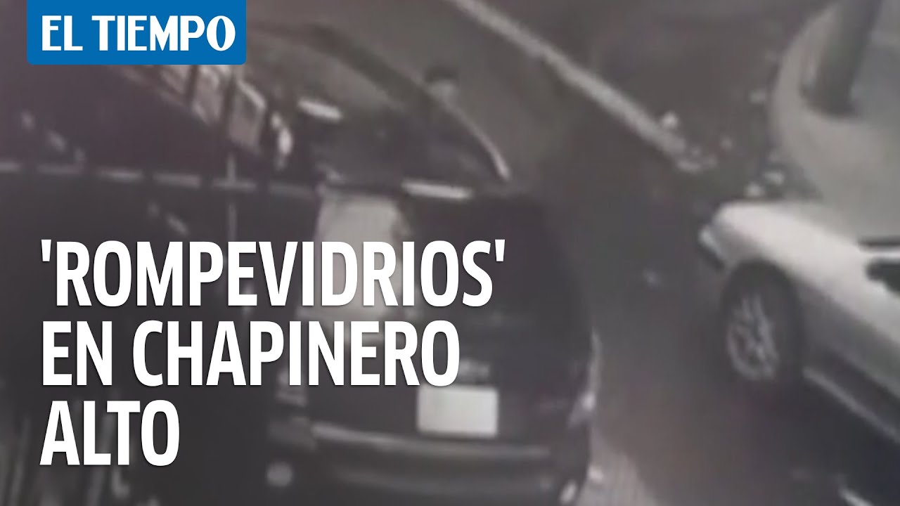 En Chapinero Alto están utilizando la modalidad de rompevidrios para hurtar vehículos