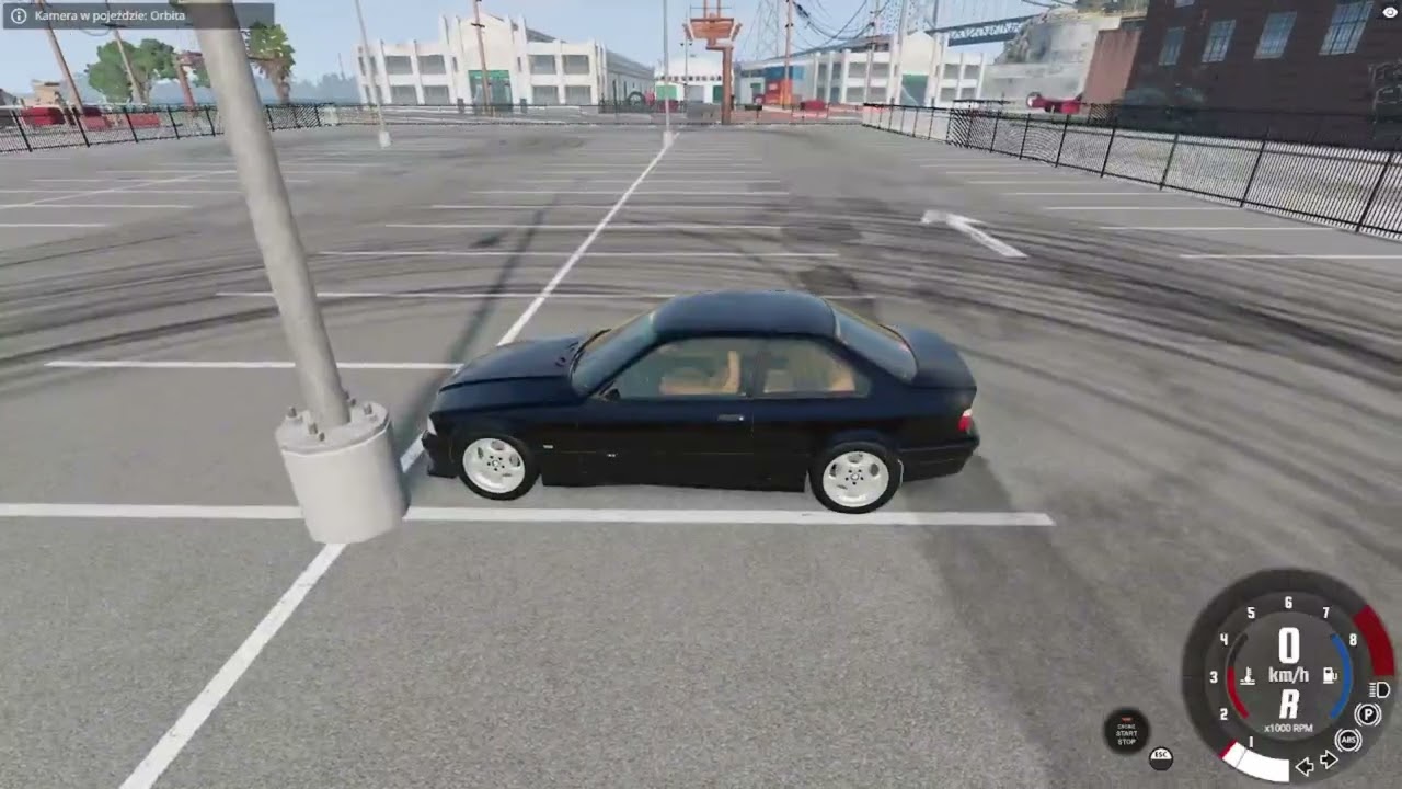 Bmw e36 m3 3.2L beamNg gameplay (sorry za lagi)