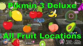 Pikmin 3 Deluxe Full Game Play Walkthrough All 66 Fruit Locations 🍓🥝🍒🍋🥭🍑🍈🍊 longplay guide (Switch)