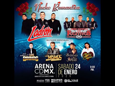Ladron - Los Fugitivos ♥️ Invitación Arena CDMX -24 de enero de 2026