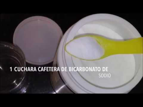 como hacer gargaras con bicarbonato para la garganta